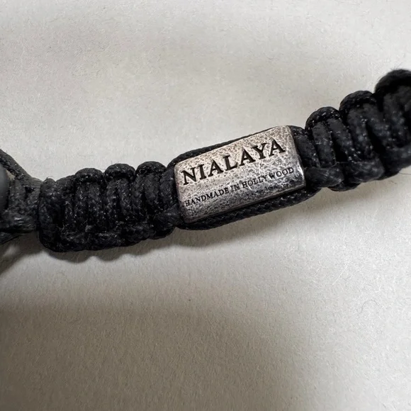 Nialaya Sterling Silver Beaded Bracelet - Picture 5 of 10